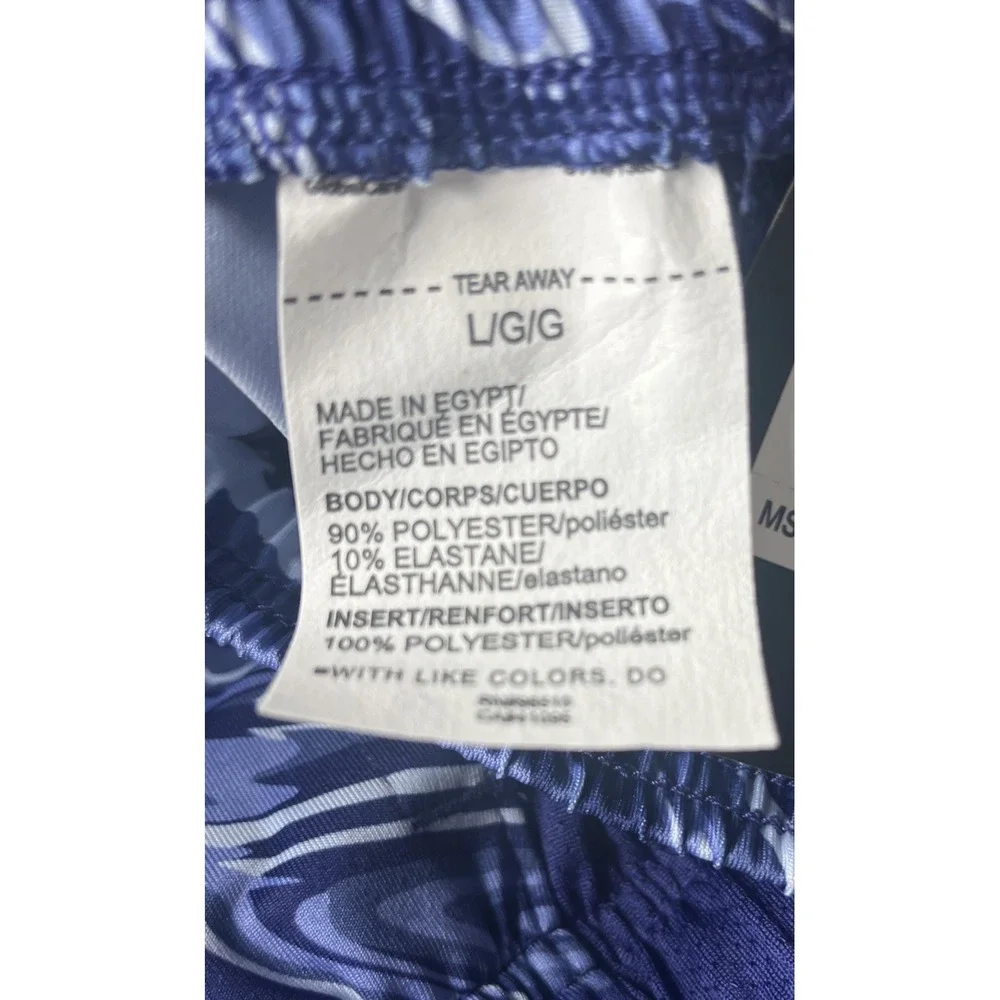 UNDER ARMOUR Shorts MENS UA TRAIN‎ Stretch 2.0 BLUE MARBLE PRINT Sz LARGE L NWT